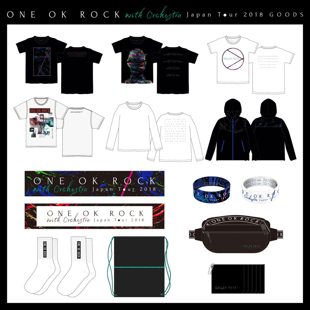 ワンオク オーケストラツアー ライブグッズ2018 販売決定【ONE OK ROCK】ファンブログ