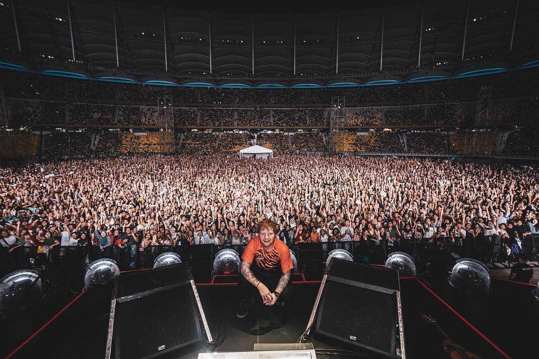 ワンオク セトリ エド・シーラン(Ed Sheeran)WORLD TOUR 2019 マレーシア クアラルンプール公演【ONE OK ROCK】ファンブログ